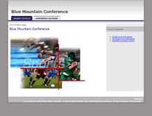 Tablet Screenshot of bluemountainconference.org